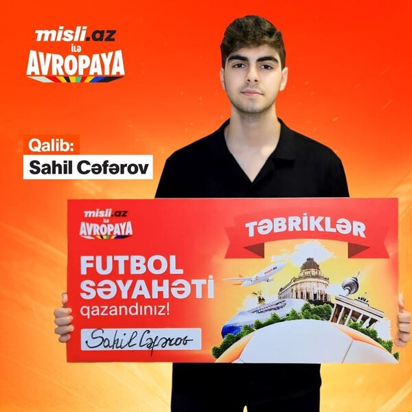 "Misli.az ilə Avropaya" – 4-cü tirajın nəticələri