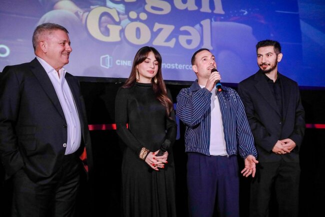 "CineMastercard" kinoteatrında "Bugün Güzel" filminin Qala gecəsi baş tutub - VİDEO - FOTO