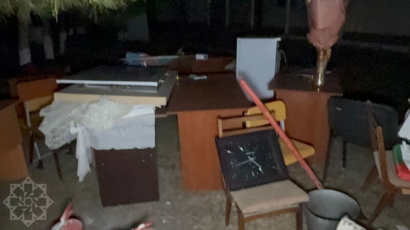 Ucarda məktəbdə yanğın - Fotolar - Yenilənib