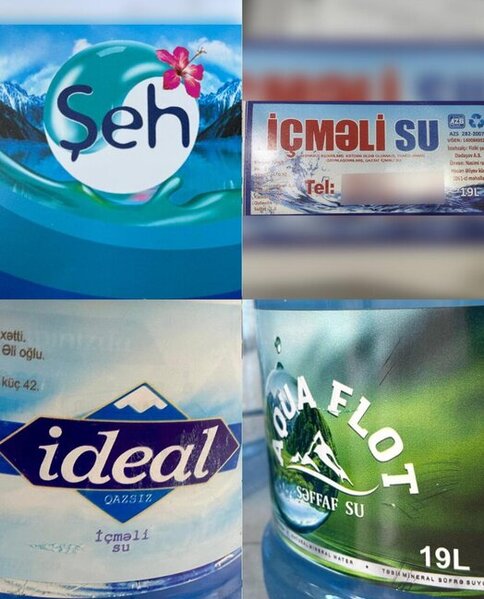 Bakıda marketlərdə satılan bu sular təmiz deyilmiş - SİYAHI