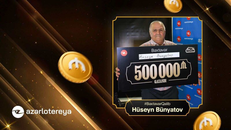 Bakıya nəvəsini görməyə gələn baba "Poz-Qazan"dan 500 000 manat uddu – Video