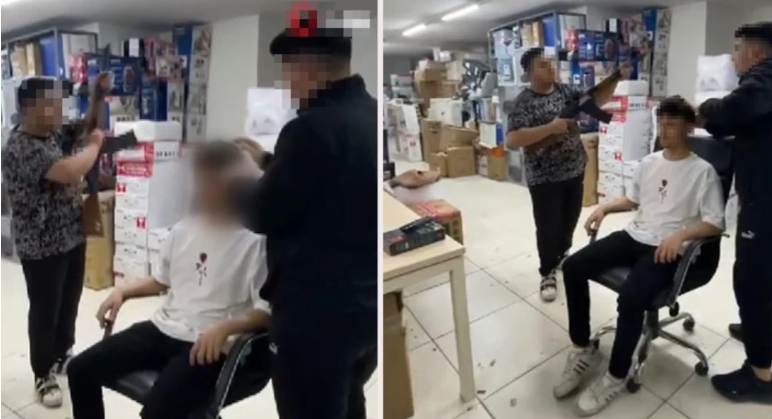 Yeniyetmələr tüfənglə video çəkib, sosial şəbəkədə paylaşdılar - VİDEO