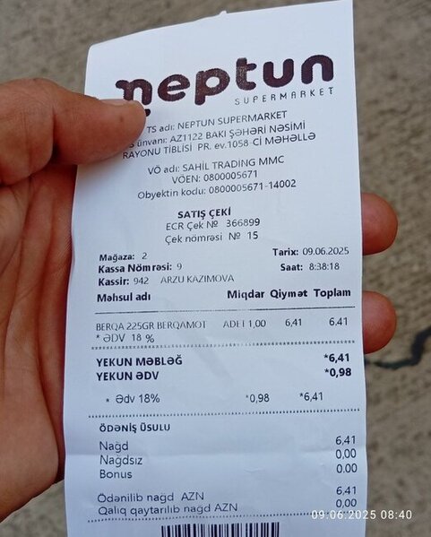 "Neptun"da müştərilər belə aldadılır- Fotofakt