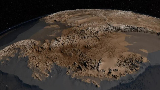 Antarktidanın bütün buzları ərisə, necə görünər?