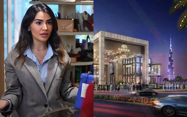 Əli Həsənovun qızı Dubayda mağaza açdı - Fotolar