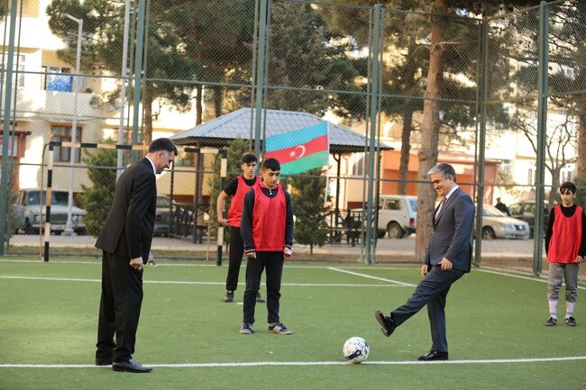 Suraxanı rayonunda "Böyük Zəfər" məhəllələrarası mini futbol yarışlarının rayon turu başa çatıb