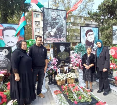 ABŞ-da yaşayan repçimiz 6 il sonra Vətənə döndü və onunla görüşmək istəyən ŞƏHİDİ ZİYARƏT ETDİ - FOTOLAR