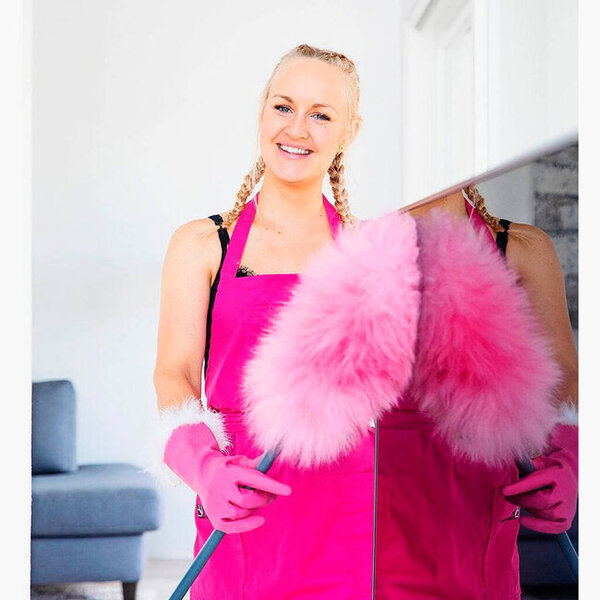 Bu qız TƏMİZLİK ŞAHZADƏSİDİR - Çirkli evləri PULSUZ təmizləyir - FOTO-VİDEO