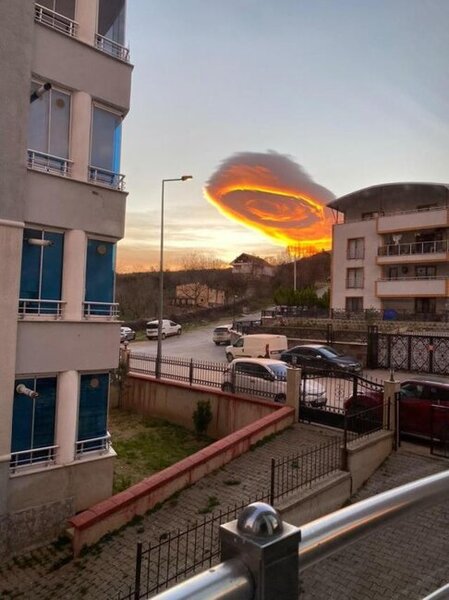Səmada QORXUNC GÖZəllik: Heç beləsini görmüsüz? - FOTO-VİDEO