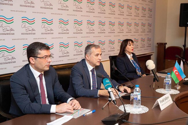 Jurnalistlər üçün "Azərbaycanın xarici siyasət gündəmi" mövzusunda təlim keçirilib