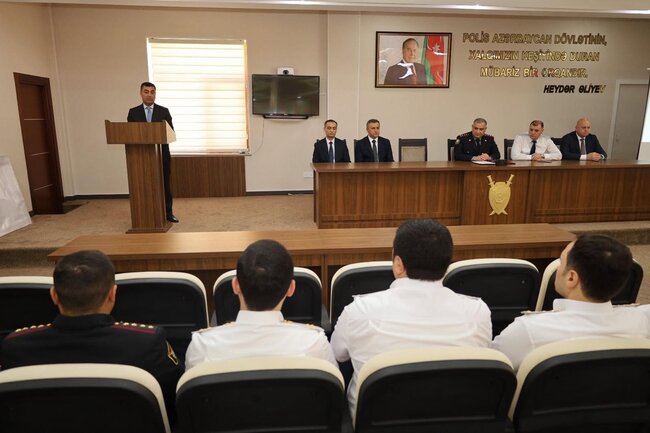 Yevlaxda 2 İyul - Azərbaycan Polisi Günü münasibətilə tədbir keçirilib