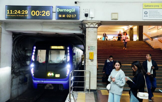 Bakı metrosunun 4 stansiyası ilə bağlı ŞAD XƏBƏR- RƏSMİ
