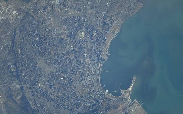 Rusiya kosmonavtı kosmosdan Bakının şəklini çəkib