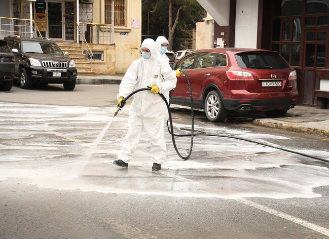 Güclü yağışdan sonra paytaxtda genişmiqyaslı daxili iməclik keçirilib