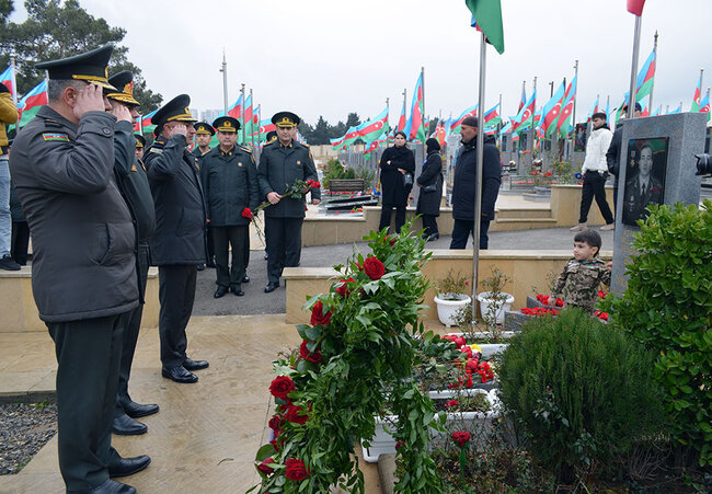 Milli Qəhrəman Polad Həşimovun xatirəsi yad edilib - Fotolar