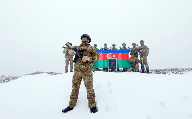 Xüsusi Təyinatlılarımız Qapıcıq zirvəsində - FOTO/VİDEO