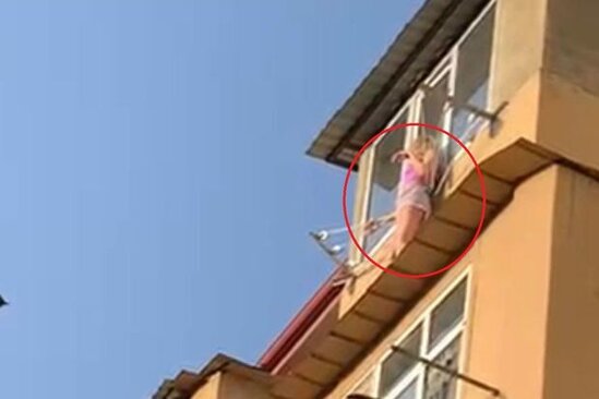 Bakıda intihara cəhd edən şəxs xilas edildi - VİDEO