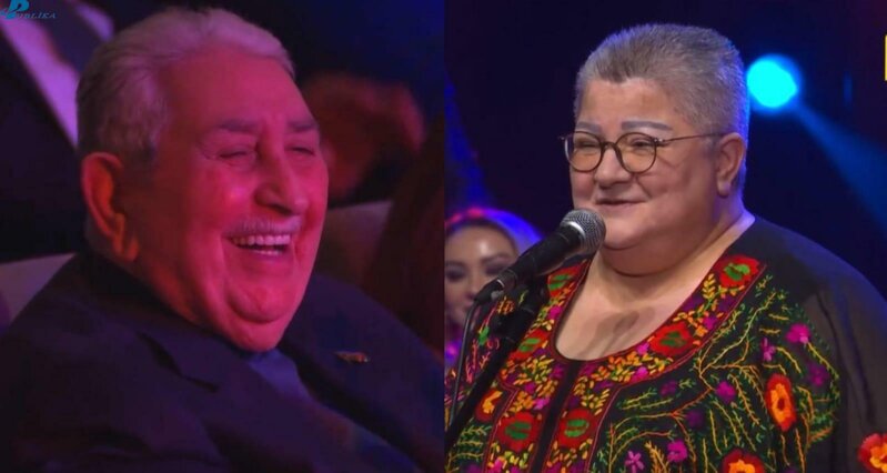 Könül Xasıyevanın bu sözləri Arif Babayevi güldürdü - VİDEO