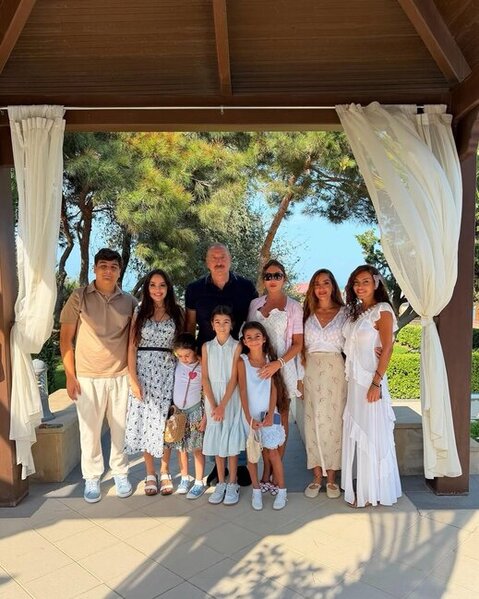 Leyla Əliyevadan ailə FOTOSU