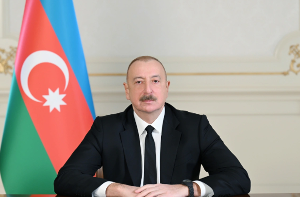 Prezident İlham Əliyev 9 Noyabr - Dövlət Bayrağı Günü ilə əlaqədar paylaşım edib