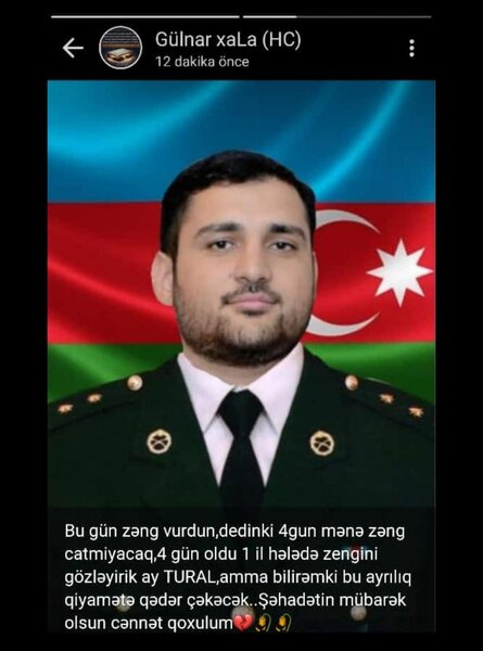 "Bilirəm ki, bu ayrılıq qiyamətə qədər çəkəcək" - Şəhidin anasından ürəkdağlayan paylaşım - FOTO-VİDEO