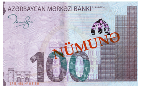 Yenilənmiş 100 manatlıqlar bu tarixdə tədavülə buraxılacaq