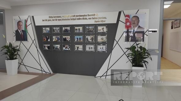 Heydər Əliyev Fondunun Qaxda inşa etdiyi məktəb istifadəyə verilib - FOTO