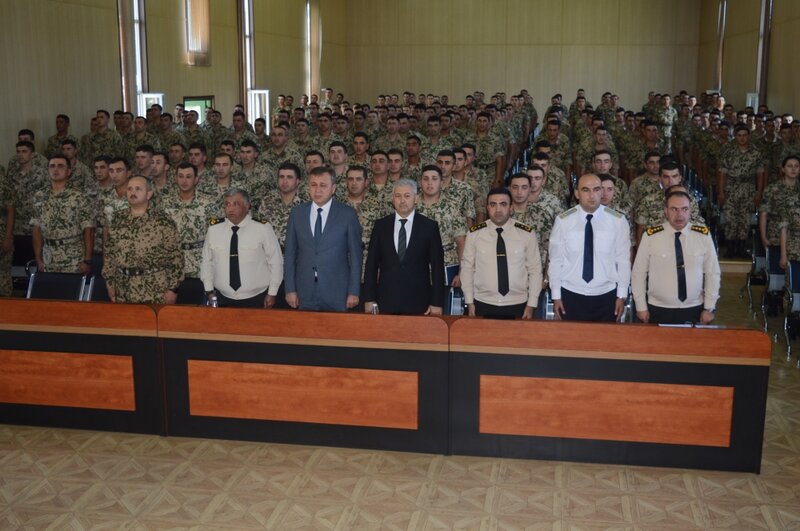 Hərbi Prokurorluq Daxili Qoşunlarla birgə Ulu Öndərin 100 illik yubileyi münasibətilə tədbir keçirib