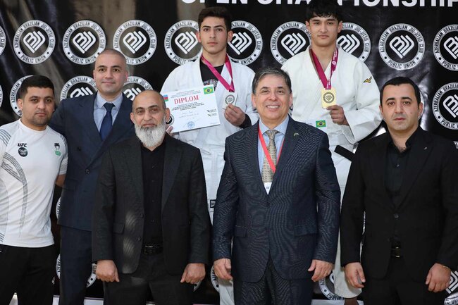 Ulu Öndər Heydər Əliyevin yubileyinə həsr olunmuş ciu-citsu turniri keçirilib