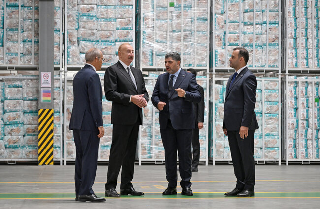 Prezident Qaradağda açılışda - Fotolar