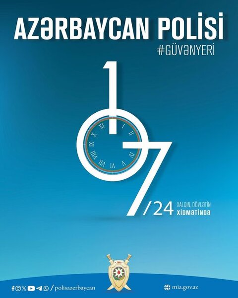 Azərbaycan Polisi 107 yaşında