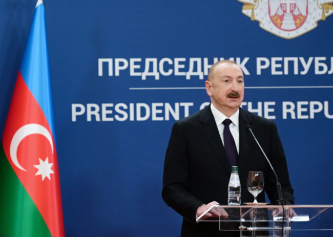 İlham Əliyev və Aleksandar Vuçiç mətbuata bəyanatlarla çıxış ediblər - VİDEO