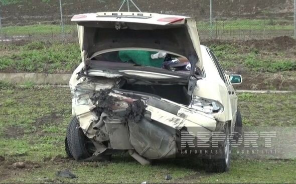 Cəlilabadda baş vermiş qəzada xəsarət alan şəxsin durumu açıqlanıb - YENİLƏNİB + FOTO/VİDEO