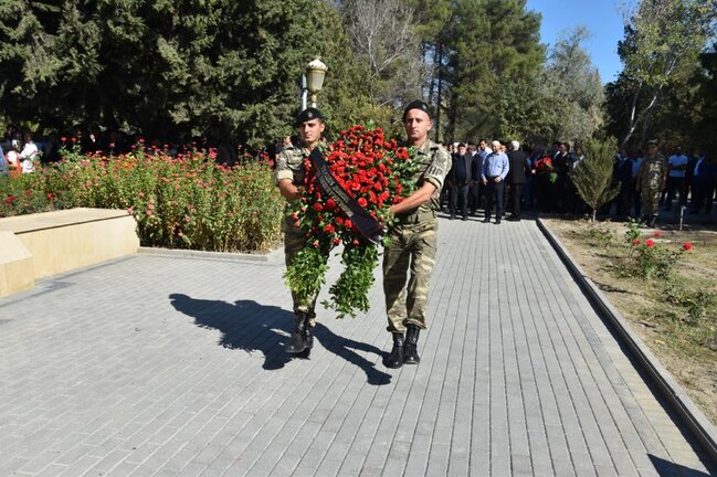 Yevlaxda Anım gününə həsr edilmiş tədbirlər keçirilib