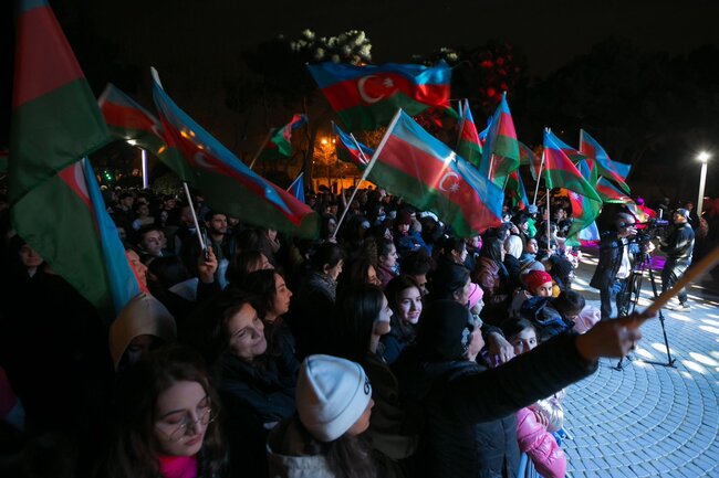 Nərimanov rayonunda Novruz bayramı coşqusu