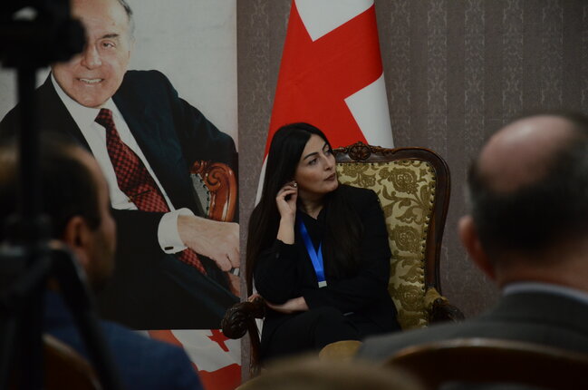 Tbilisidə Azərbaycan-Gürcüstan Gənclərinin I Qarabağ Forumu keçirilir - FOTOLAR