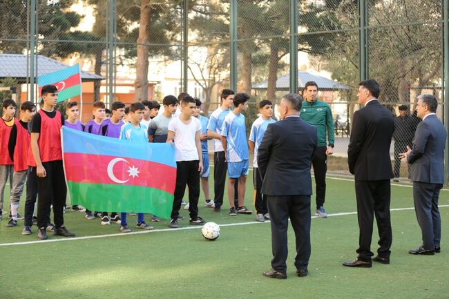 Suraxanı rayonunda "Böyük Zəfər" məhəllələrarası mini futbol yarışlarının rayon turu başa çatıb