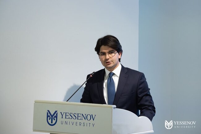 Aktau şəhərində Azərbaycan - Qazaxıstan gənclərinin həmrəylik forumu keçirilib - FOTOLAR