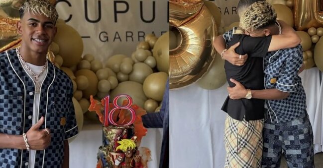 Lamin Yamalın qalmaqallı doğum günü... - Video