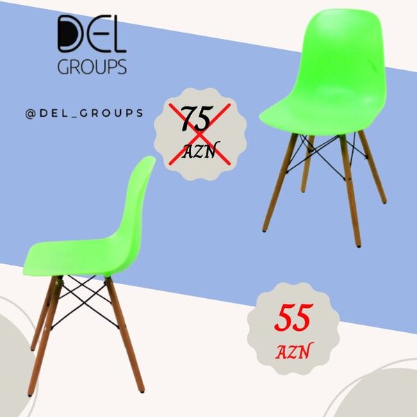 "DEL GROUPS": Müxtəlif stulların sifarişi - FOTOLAR