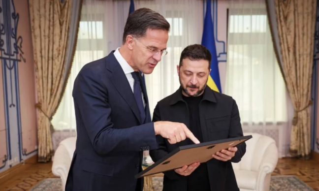 Zelenski ilə Rütte Rusiya ilə qarşıdakı danışıqlara hazırlığı müzakirə ediblər