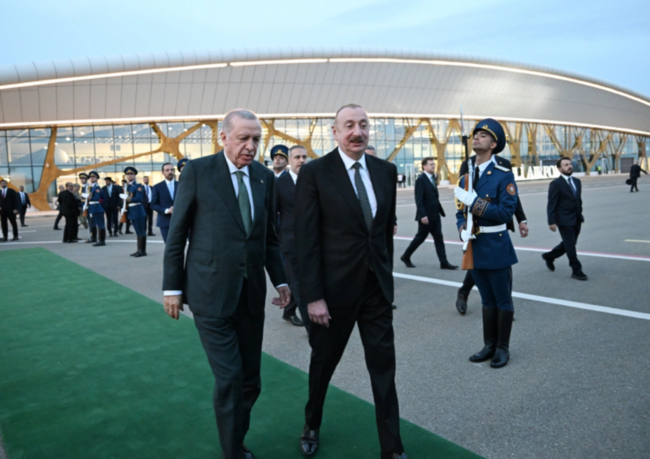 Türkiyə Prezidenti Rəcəb Tayyib Ərdoğanın Azərbaycana səfəri başa çatıb