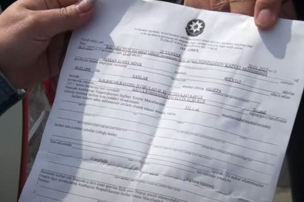 DYP-dən vətəndaşa "sürpriz" cərimə - VİDEO