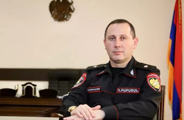 Ermənistanın polis qvardiyasına yeni rəhbər təyin olundu