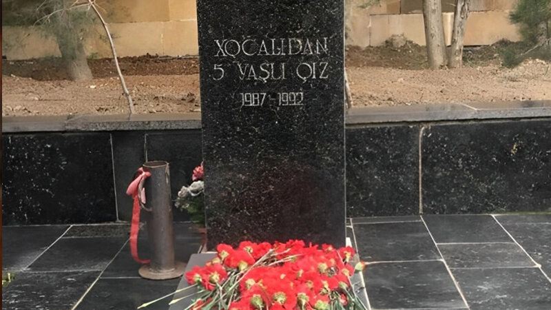 "Xocalıdan 5 yaşlı qız"ın qalıqları ekshumasiya edildi