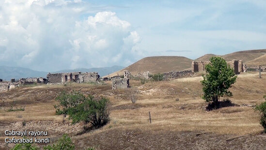 Cəbrayılın viran qoyulmuş Cəfərabad kəndi - VİDEO