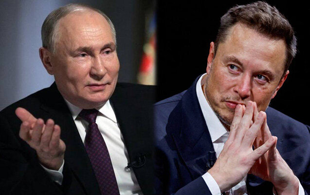 Putin İlon Maskı təriflədi - Video