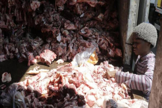 Aclıqdan leş əti yeyirlər - QANDONDURAN MƏNZƏRƏ