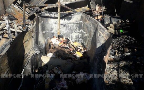 Kürdəmirdə mağaza hansı səbəbdən yandırıldı?