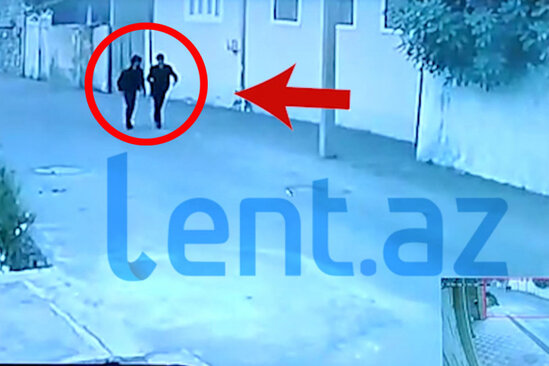 Qətl törədib qaçanlar kameralara düşdü - ANBAAN VİDEO